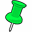 green tack mark